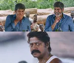 daniel balaji memes, memes, plain memes, daniel balaji plain meme, tamil memes - Kottai Veeran looking at Periya Kannu laughing
